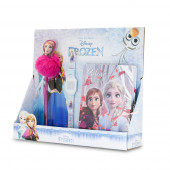 Mayorista Distribuidor Diario Llave + Reloj + Boli Pompon Frozen 2 Believe