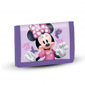Velcro Wallet Minnie Mouse Butterflies