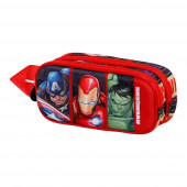 3D Double Pencil Case The Avengers Union