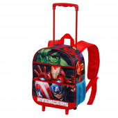 Mochila 3D con Ruedas Pequeña Los Vengadores Union