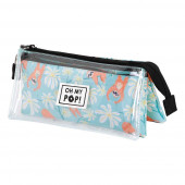 Wholesale Distributor Clear Triple Pencil Case Oh My Pop! Lazy