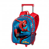 Basic Backpack with Trolley Spiderman Courageous