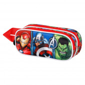 3D Double Pencil Case The Avengers Massive