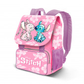 Wholesale Distributor EXP Expandable Backpack Lilo and Stitch Pink