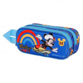 Wholesale Distributor 3D Double Pencil Case Mickey Mouse Freestyle