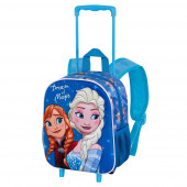Wholesale Distributor Small 3D Backpack with Wheels Frozen 2 Dream