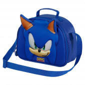 Bolsa Portamerienda 3D Sonic Face