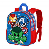 Small 3D Backpack The Avengers Mini Heroes