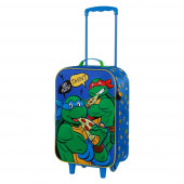 Soft 3D Trolley Suitcase Ninja Turtles Mates