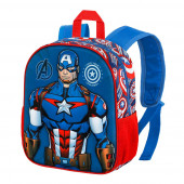 Mochila 3D Pequeña Capitán América First