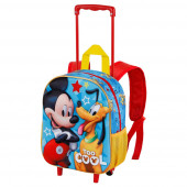 Wholesale Distributor Small 3D Backpack with Wheels Mickey Mouse Pal
