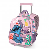 Sac à dos 3D à Roulettes Petit Lilo et Stitch Island