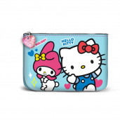 Wholesale Distributor Small Square Coin Purse Hello Kitty Friendship