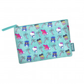 Grossista Distributore vendita all'ingroso Borsa da Toilette Pochette Soleil Hello Kitty Palms