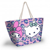 Grossista Distributore vendita all'ingroso Borsa da Spiaggia Soleil Hello Kitty Safari