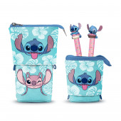 Trousse Cute + 2 Stylos Gel Lilo et Stitch Aloha