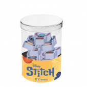 Cubo con 12 Gomme Lilo e Stitch Mix