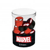 Grossista Distributore vendita all'ingroso Cubo con 12 Gomme Spiderman Peter