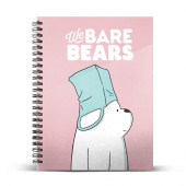 A4 Notebook Grid Paper We Bare Bears Ice Bear