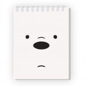 Wholesale Distributor Spiral notebook We Bare Bears Ice Bear